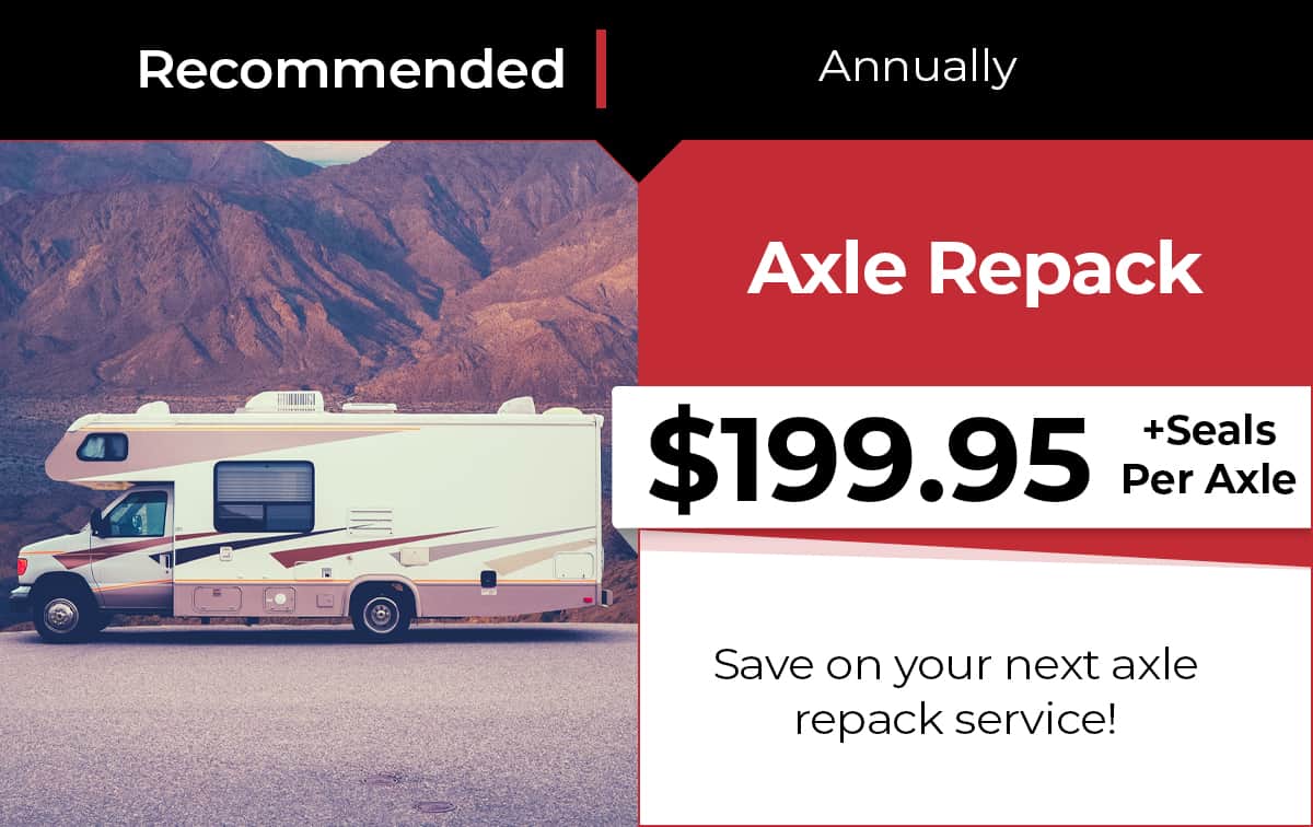 Axle Repack Service Special